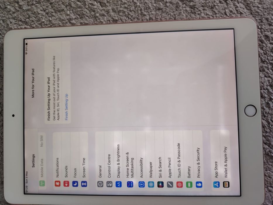 Tableta iPad Pro Apple 9,7” 4G Sim