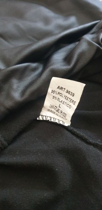 Pantaloni negri elastici, mărimea L –  NOU NOUȚI