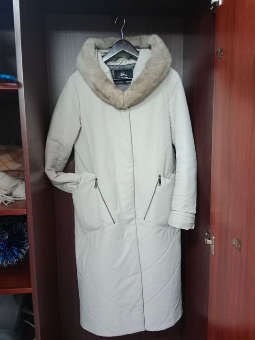 пальто пуховик женский зимний