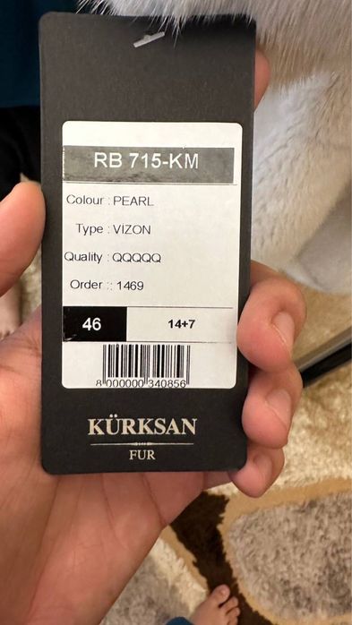 Шуба норковая Kurksan из Турции