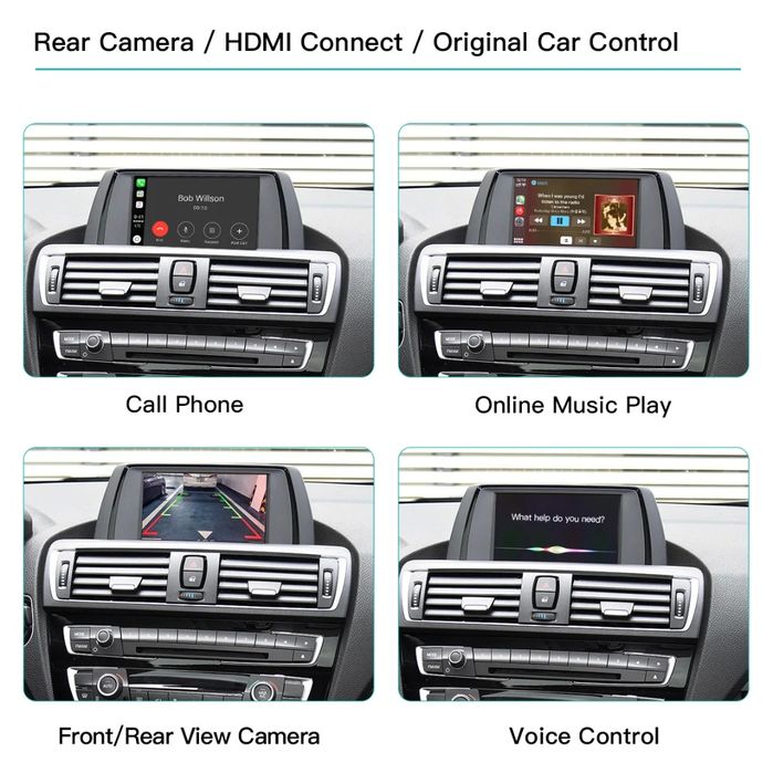 Modul Wireless CarPlay Android Auto BMW Sistem CIC Seria 1 3 5 7 X1 X5