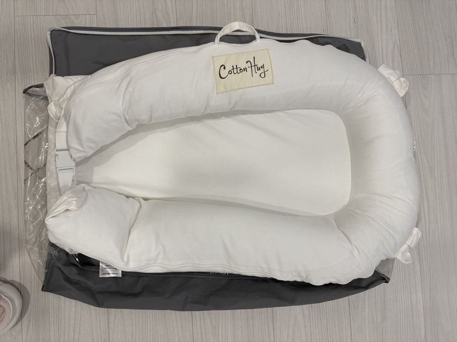 Бебешко гнездо Cotton  hug мечо органик