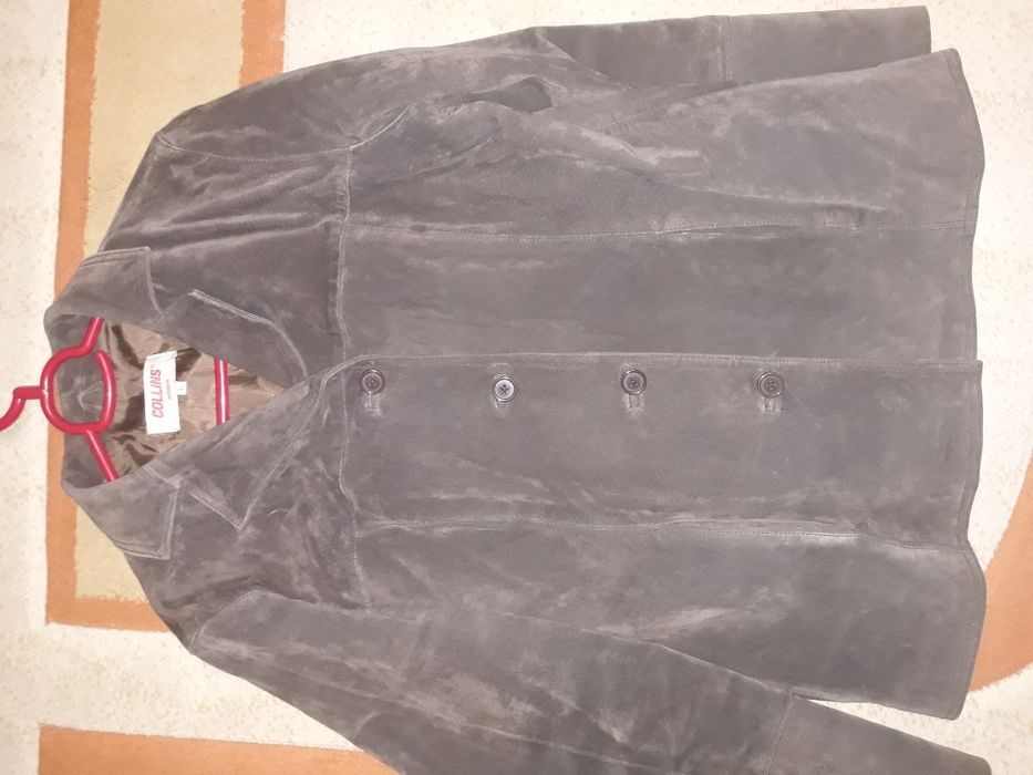Geaca piele intoarsa Colins, nr.L, ca noua!