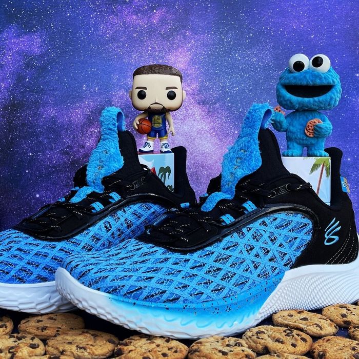 Adidasi baschet Curry Sesame street Under Armour 38