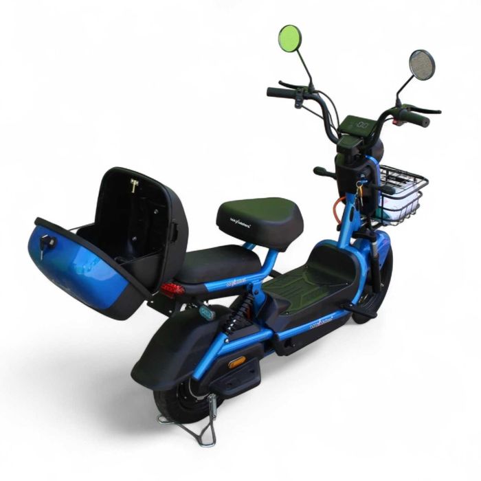 Електрически мотопед MaxElectric SG 750W/48V/15Ah  - Blue