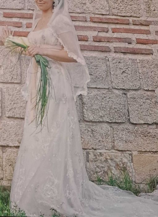 Rochie de mireasă Pronovias,  2022, culoare Ivory,  masura S.