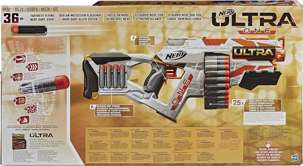 Nerf Бластер - Ultra ONE Нърф Hasbro Голям пистолет оригинални стрели