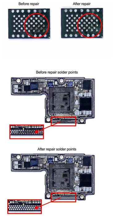 Picioruse pentru reparat trasee pe placi de baza circuite electrice