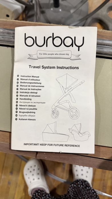 Детская коляска Burbay 3 в 1