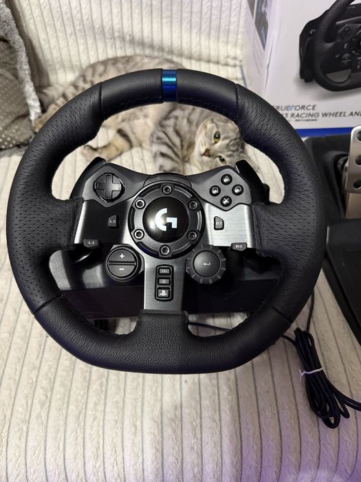 Игровой руль Logitech G923 + шифтер