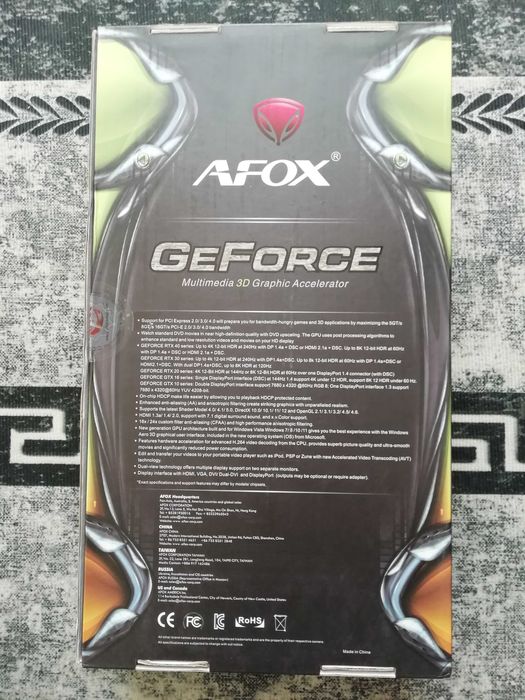 GTX 1660 6GB — новая, полный комплект