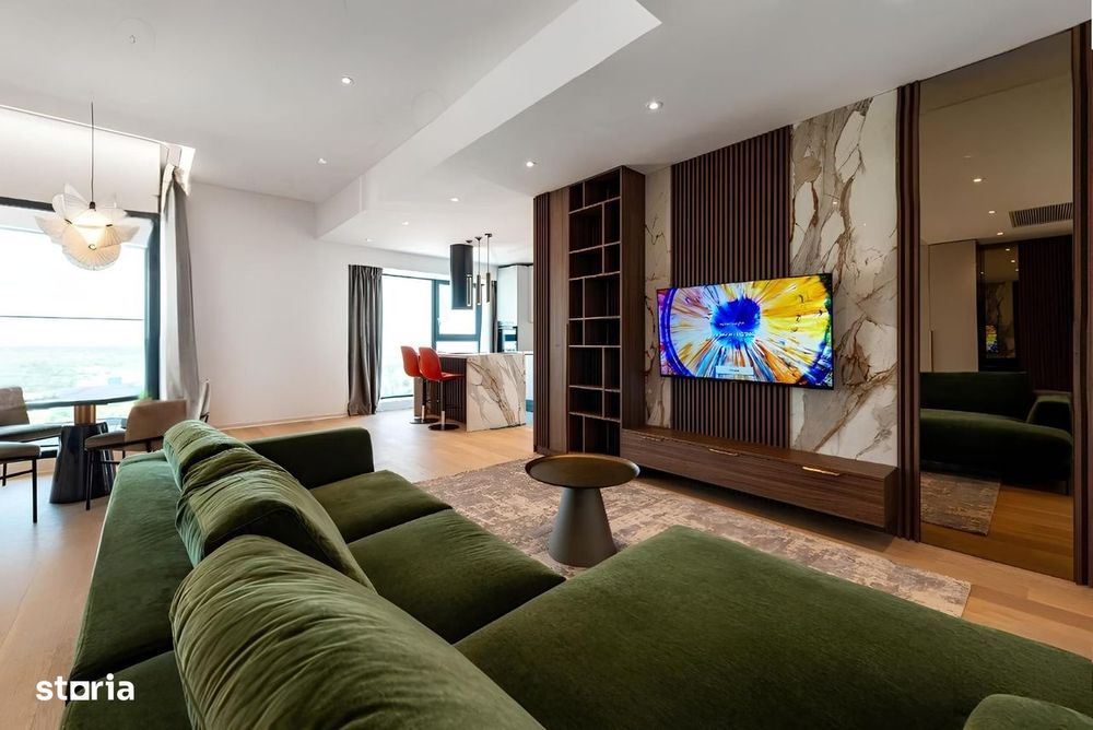 Apartament premium 3 camere | One Verdi Park | Etaj 18 vedere spre lac — fotografia 3