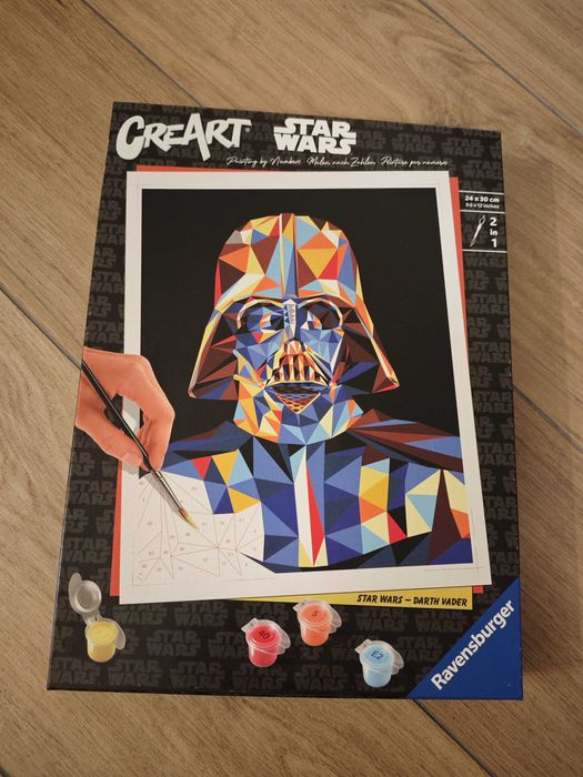 Комплект за рисуване по номера - Междузвездни войни: Дарт Вейдър