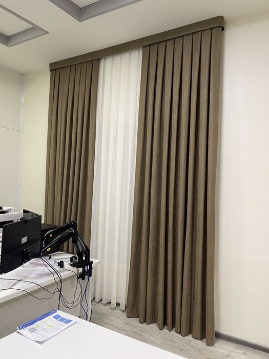 Шторы и карнизы любой сложности Парда ва Жалюзи хизмати