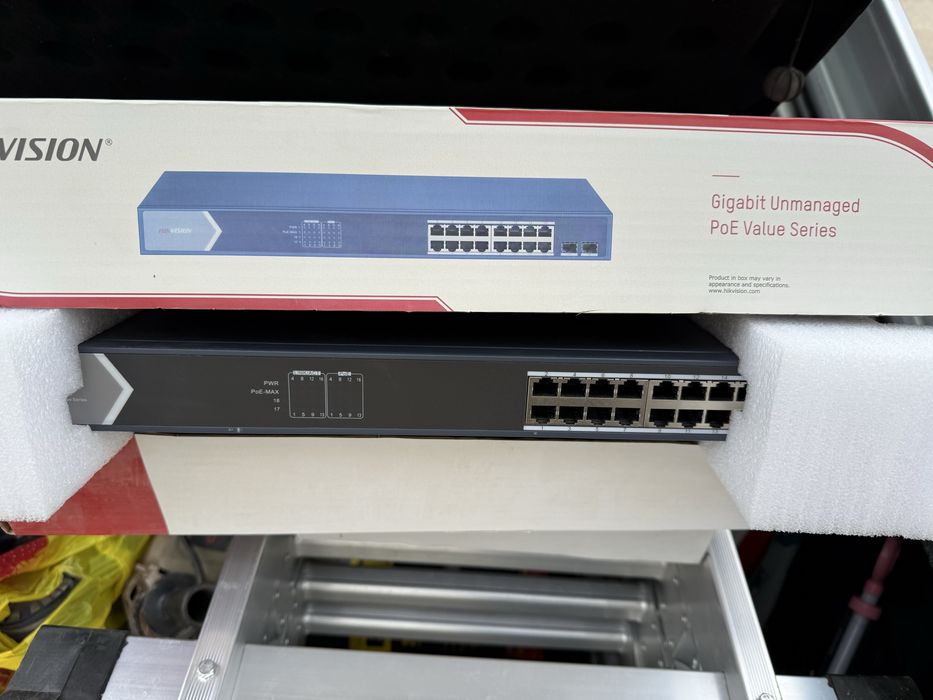 РОЕ коммутатор HIKVISION 16 портов