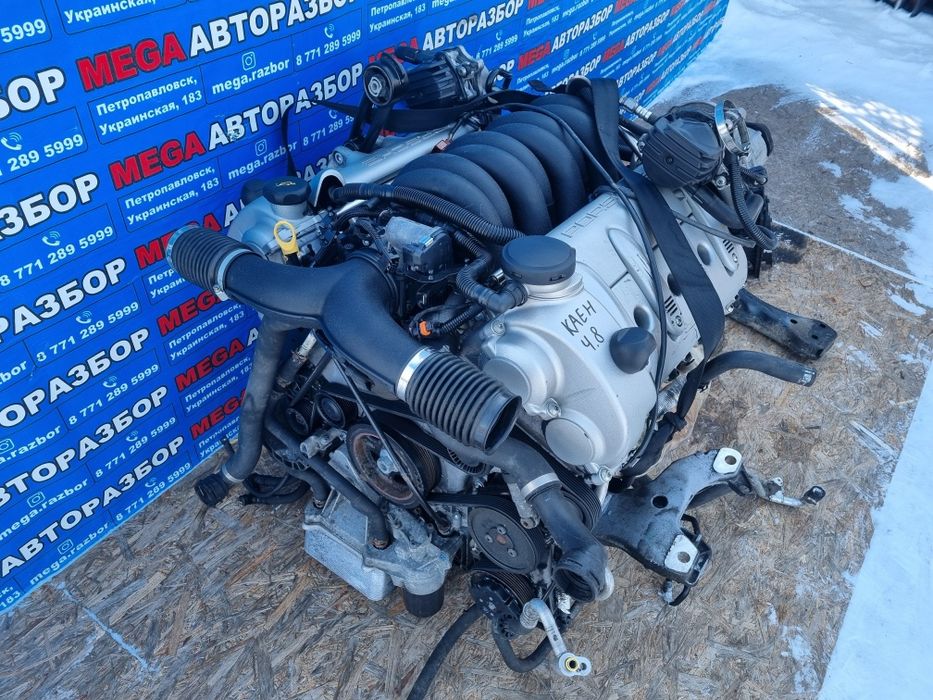Двигатель M48.01 на Porsche Cayenne.