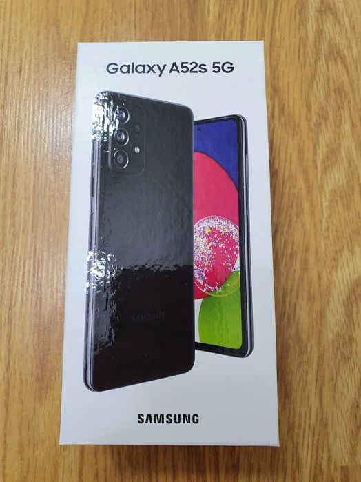 Telefon mobil Samsung Galaxy A52s, Dual SIM, 6GB RAM, 128GB, 5G, Awesome Black