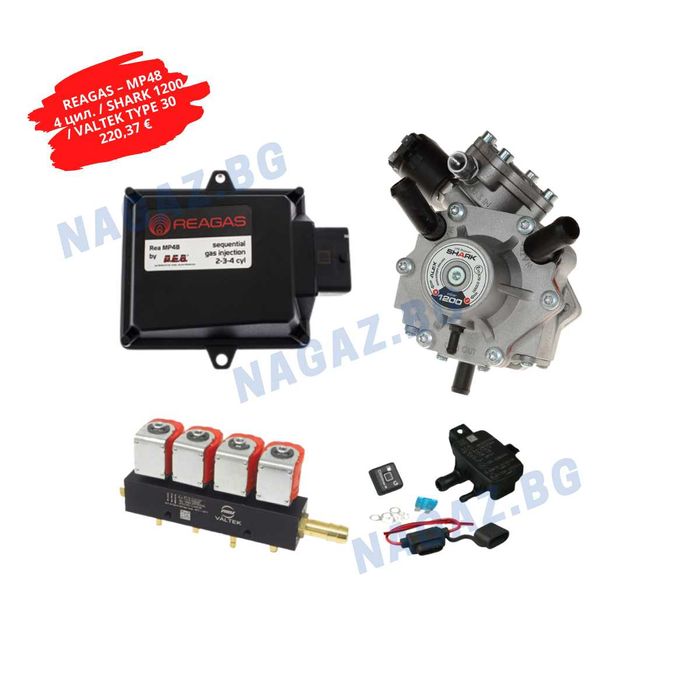 Газов инжекцион 4cyl. A.E.B REAGAS 3-4 cyl./REAGAS 6,8 cyl./AEB GAZ