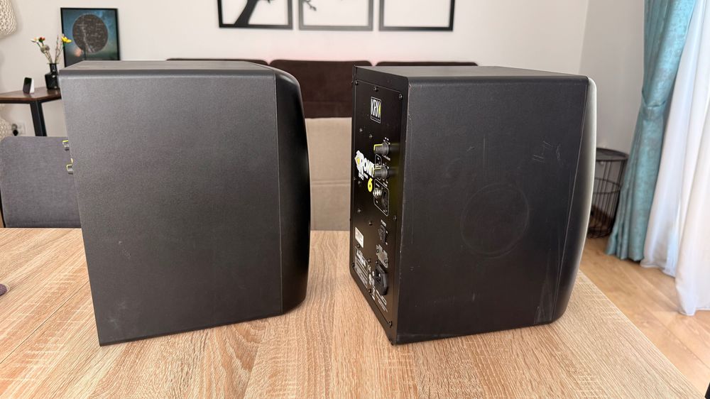 KRK Rokit 6 G2 Monitoare Studio Active Boxe Profesionale DJ Producer Mix Mastering Beatmaking Home Studio Nearfield Audio Monitor Bass Puternic