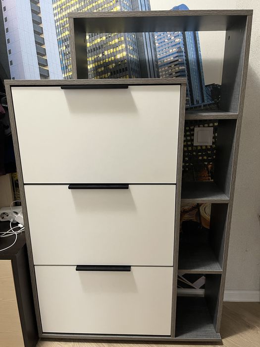 Обувная полка + тумба