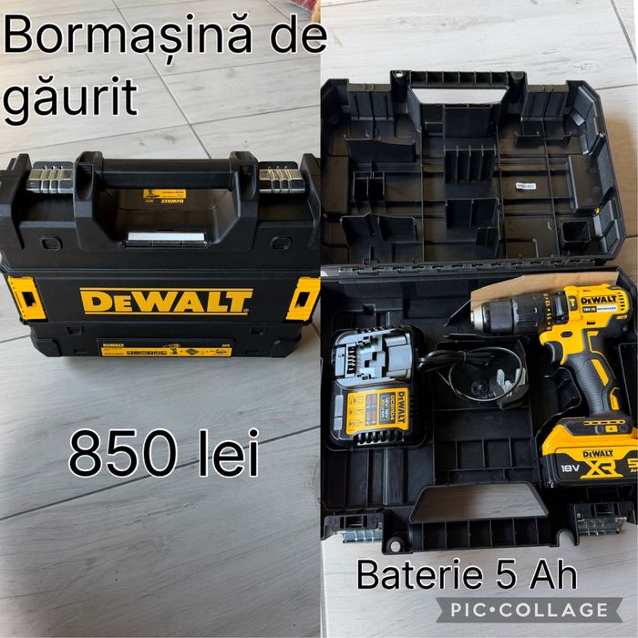 Scule Dewalt noi Baterii 5Ah