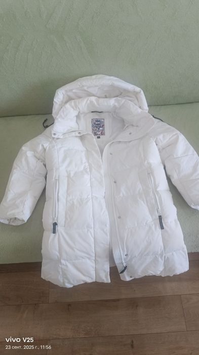 Пуховик детский зима