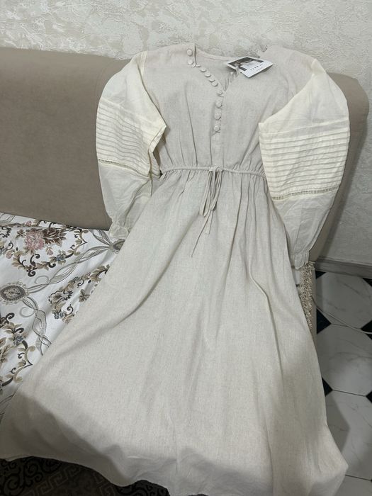 Платье  летнее легкое из льна
