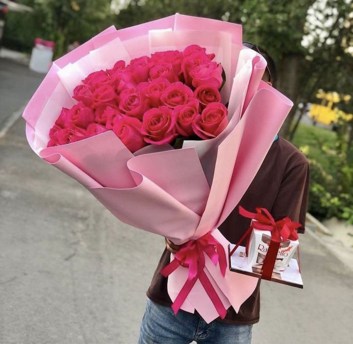 Цветы Алматы Доставка! Букеты, Розы