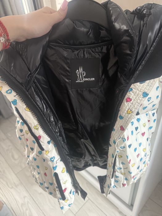 Vestă Moncler Alba
