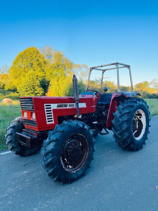 Tractor Fiat 666 4x4 DTC de 66cp în 4 cilindri recent adus