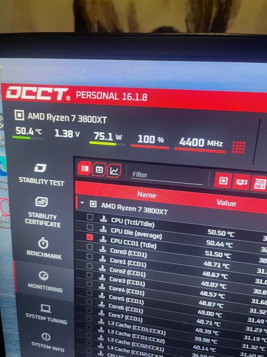 Геймърски Компютър Ryzen 7 3800XT | Rtx 3070 Super EVGA | 16GB Ram | 256GB SSD