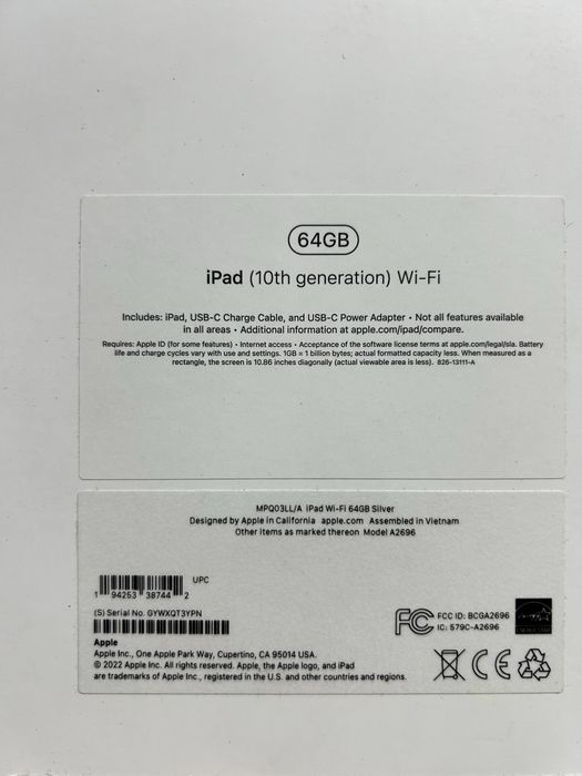 Продам iPad 10-го поколения (10th Generation)