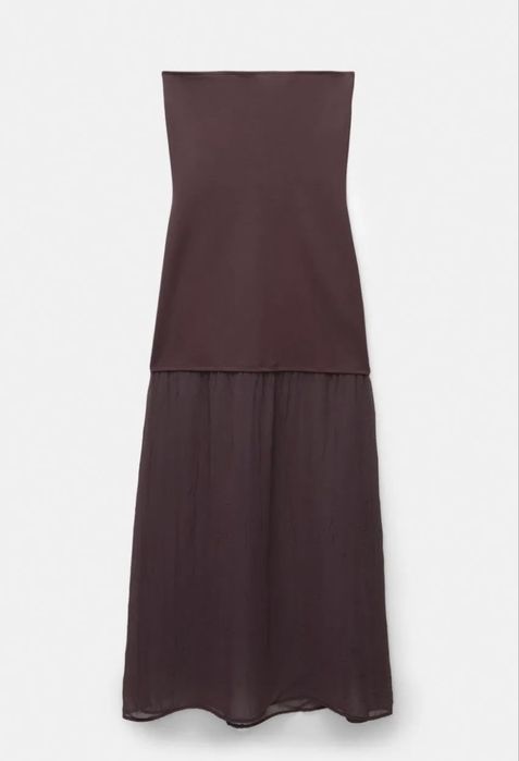 Платье-бандо Pull&Bear