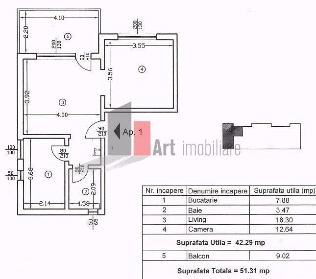 2 camere Drumul Taberei Brancusi