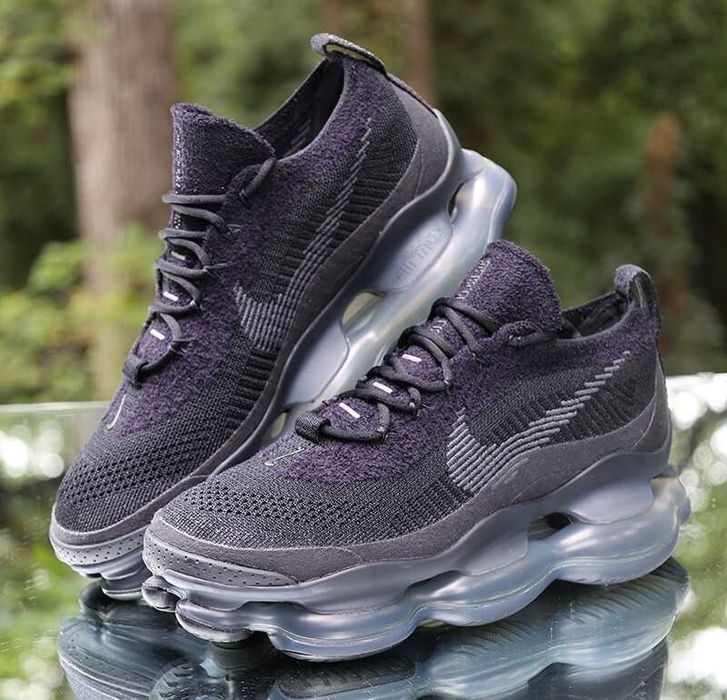 Налични! Мъжки маратонки Nike Air Max Scorpion Flyknit Triple Black