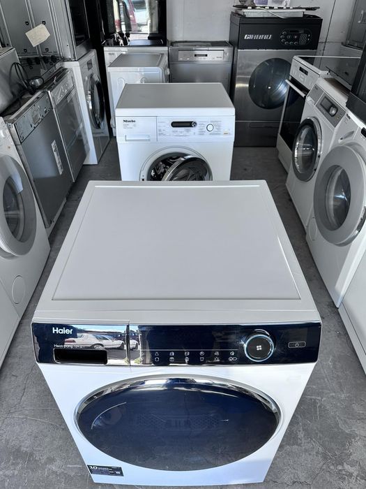 Сушилня +гаранция 1 година. Haier Термопомпа 10кг. КЛАС А++. Безплатна доставка  за София