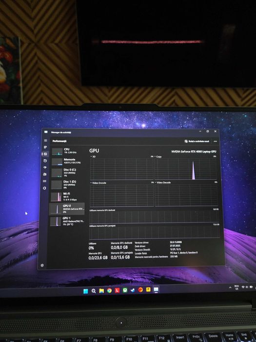 Laptop Lenovo legion 5 slim rtx 4060 garantie 1 an