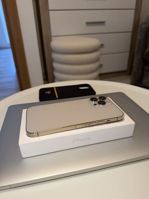 Iphone 13 pro max gold 256 gb ca nou !