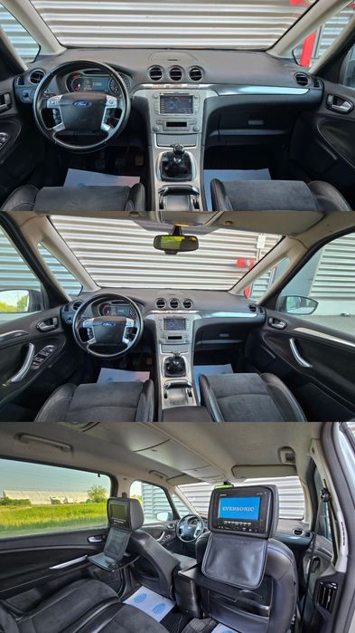 Ford Galaxy Titanium 2009/Converse+/Navi/7locuri/Display tetiere/Piele/