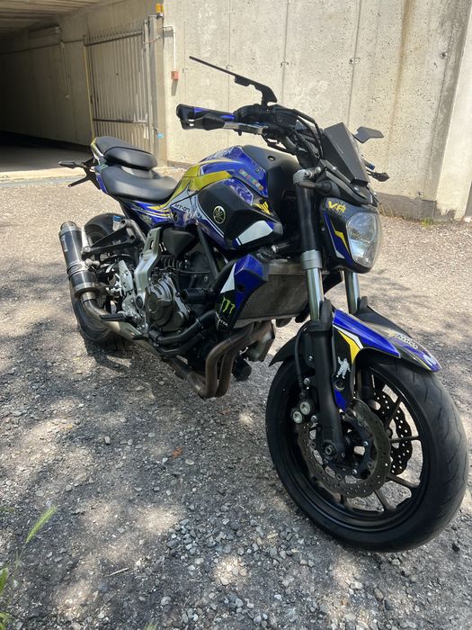 Yamaha MT 07 A2 sau A Valentino Rossi