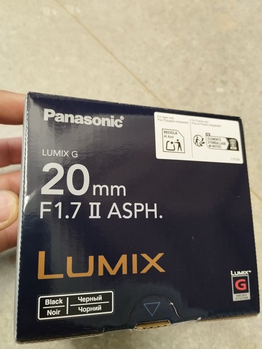 Obiectiv NOU, Panasonic Lumix G 20mm F1.7 ll ASPH, MFT