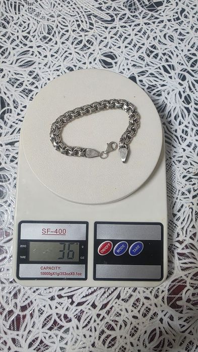 Продам серебряную цепь и браслет, Бисмарк
