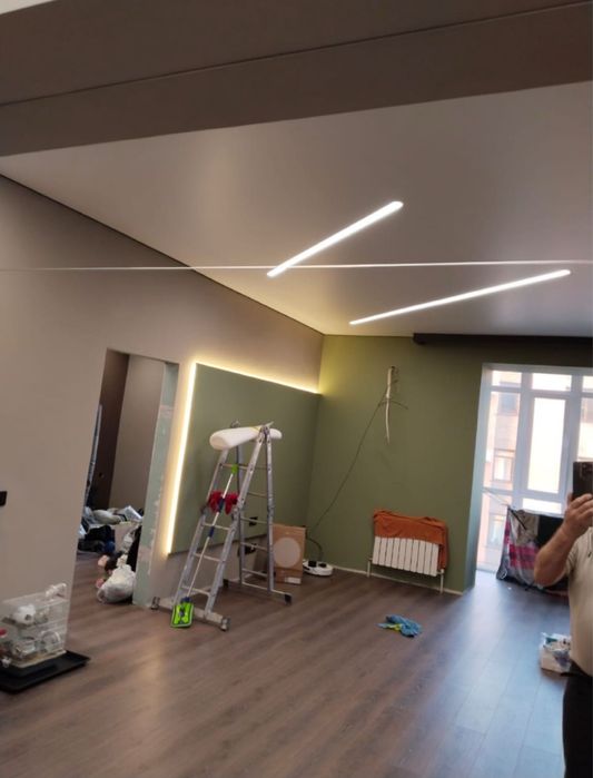 Ремонт квартир. Стяжка пола. Ламинат. Кварцвинил. Кафель. Гипсокартон