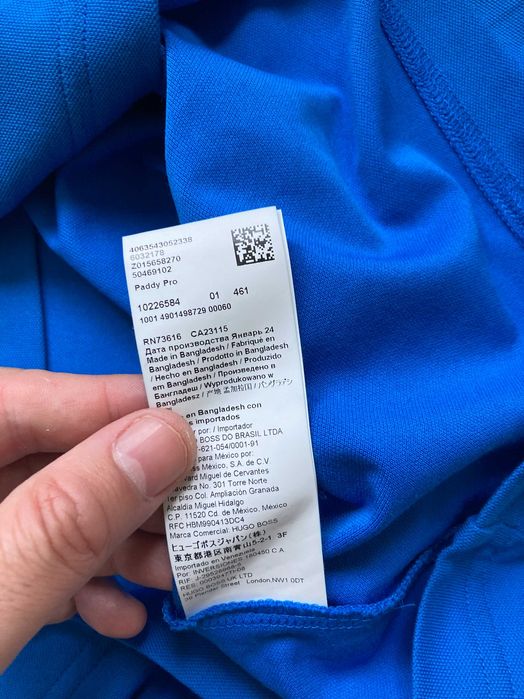 Hugo Boss Paddy Pro Regular Fit Stretch мъжка поло тениска размер L