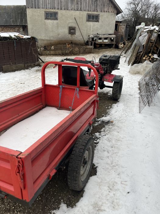 Motocultor Gt1350 (Cu Remorca si Freza)