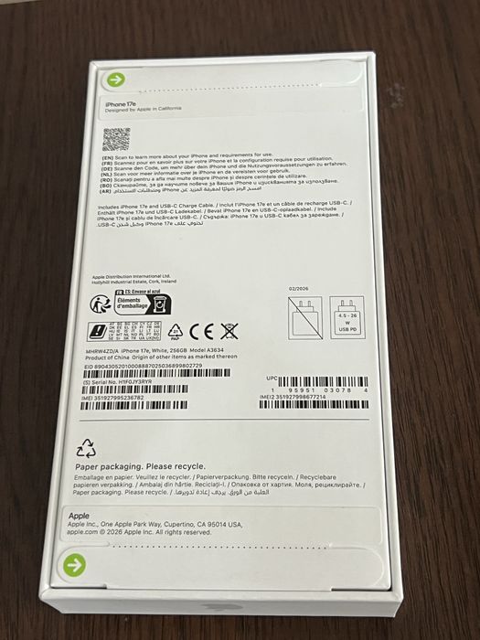 Amanet Royal CB: Iphone 17e Sigilat 256gb factura garantie neverlocked