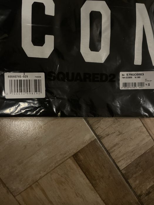 Мъжка тениска DSQUARED 2 (S) ОРИГИНАЛ Неразопакована