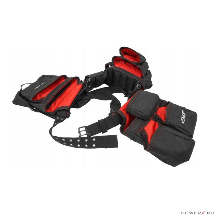 Centura port scule, stil curea cu ham, pentru organizarea uneltelor,