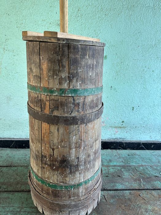 Қымызға күбі ағаштан