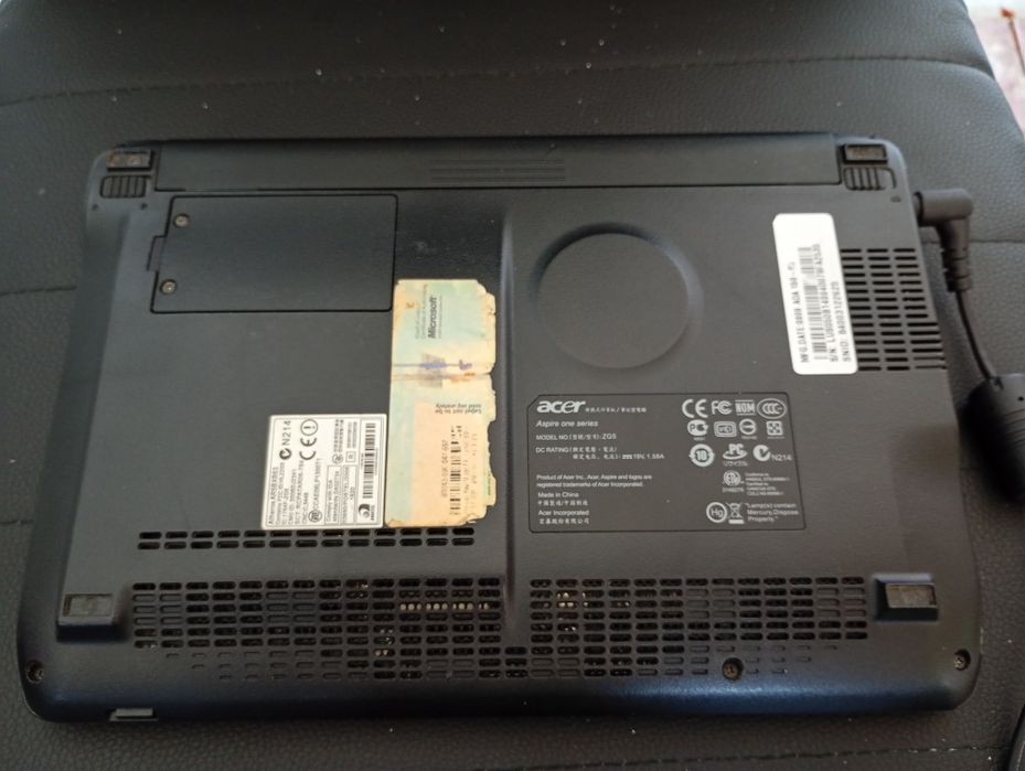 Laptop Acer aspire one